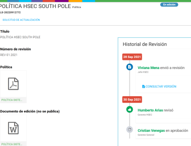 Automatiza y controla la revisión periódica de la información documentada